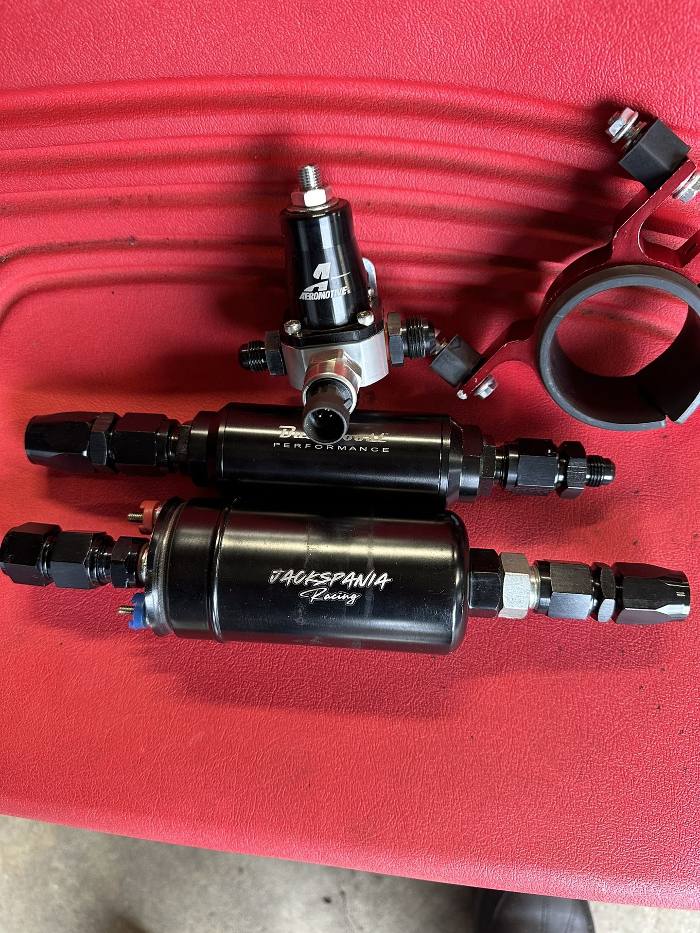 Regulator, Fuel Pump, and Fuel Filter