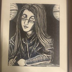 Marker And Pen Portrait Drawing 