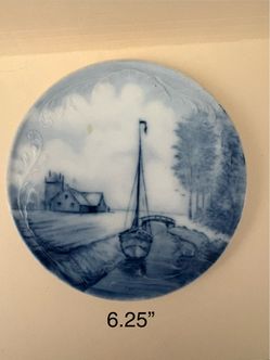 Vintage Rosenthal German Delft Blue Plate