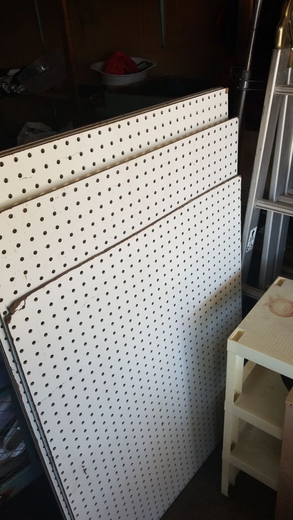 6 sheets of pegboard for Sale in Riverside, CA OfferUp