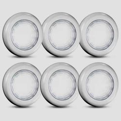 6 Piece LED Night Lights  Battery Operated 