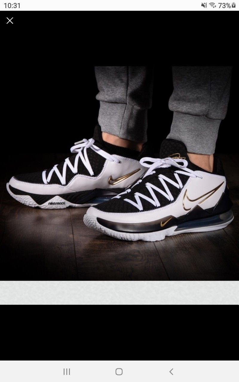 Nike LeBron 17 Low Sheriff.