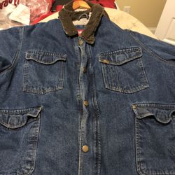 Wrangler $30 Men’s 3X Sherpa Lined Jacket