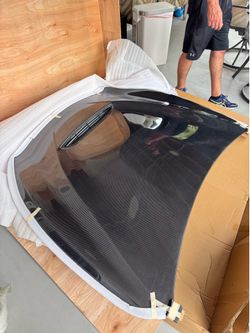 Q50 CARBON FIBER HOOD