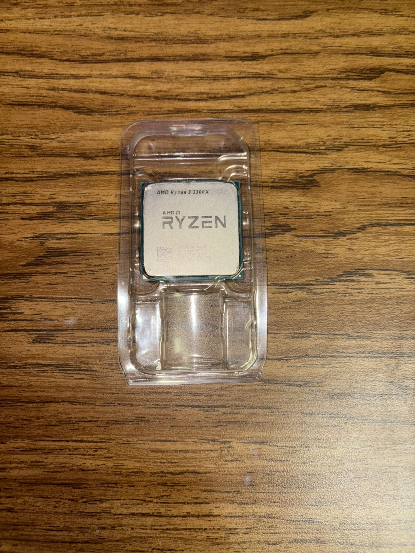 AMD Ryzen 3 2300X processor, a 64-bit quad-core desktop CPU