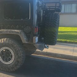 Jeep Spare Tire Basket