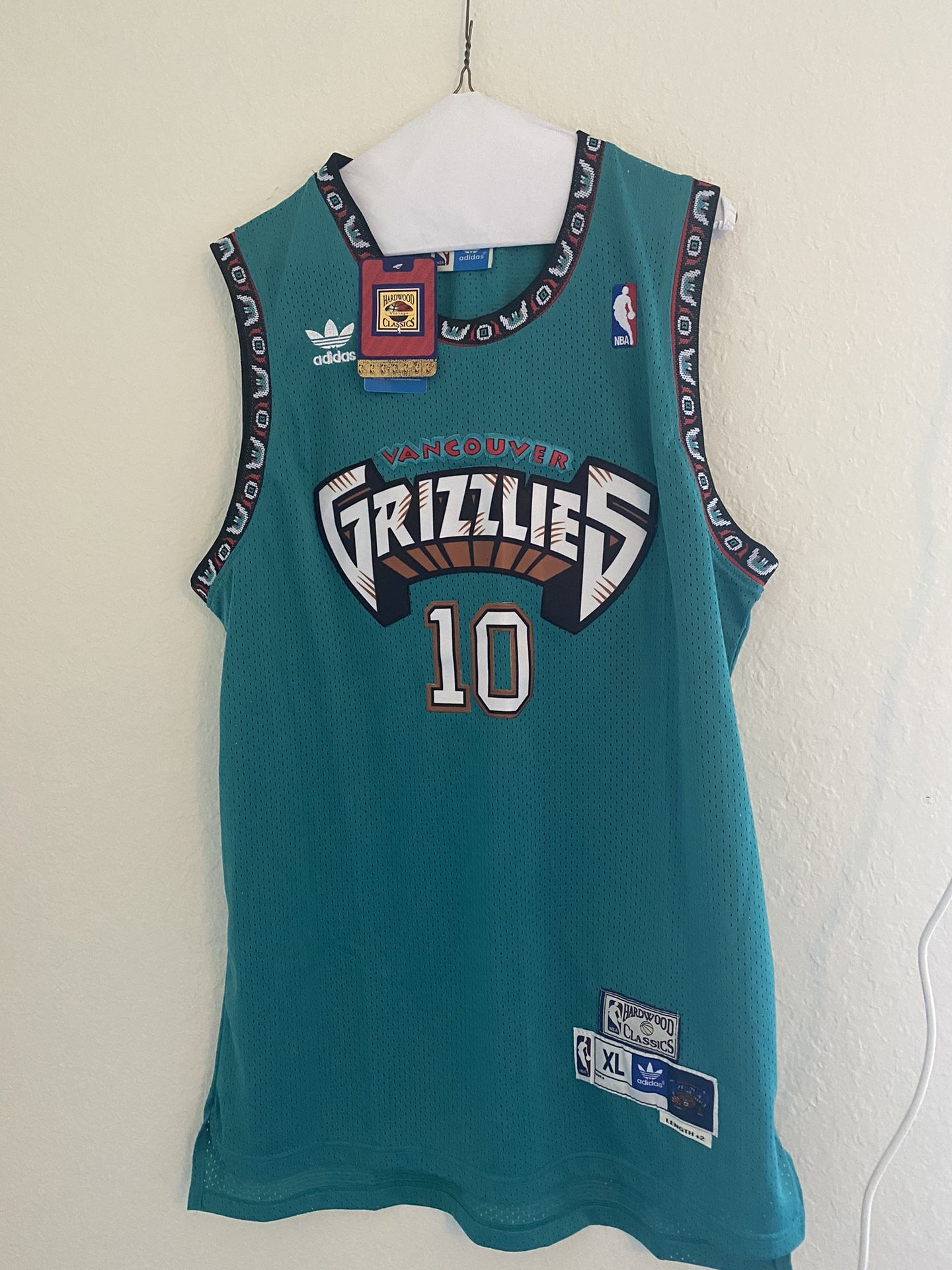 Vancouver Grizzlies Basketball Jersey