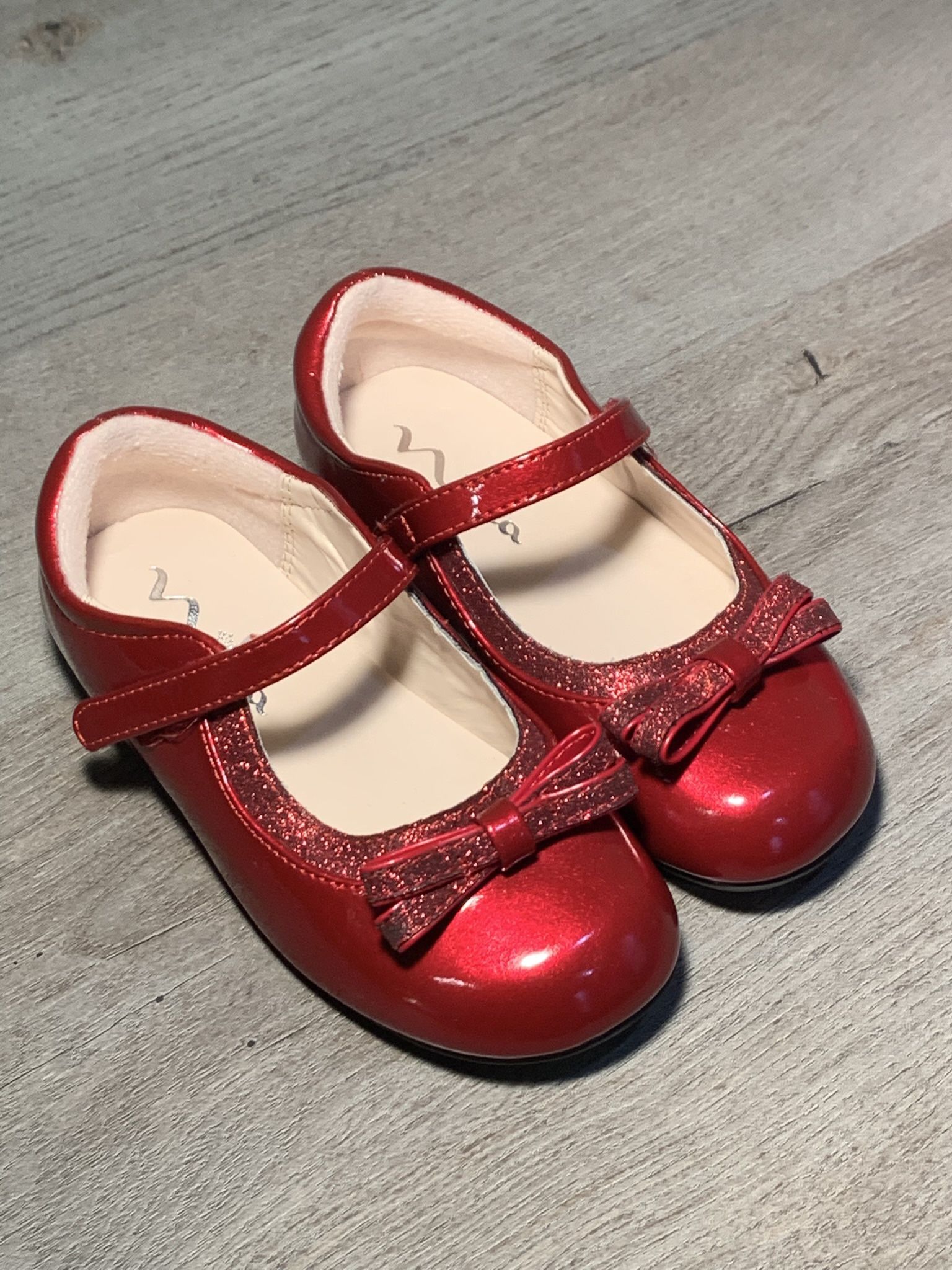 Red Mallory Flats