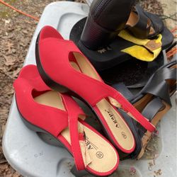 Red Heels Size 10 