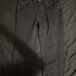 Black Purple Brand Jeans