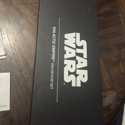 Official Star Wars Empire Key Caps Set Full Aurebesh Never Used 