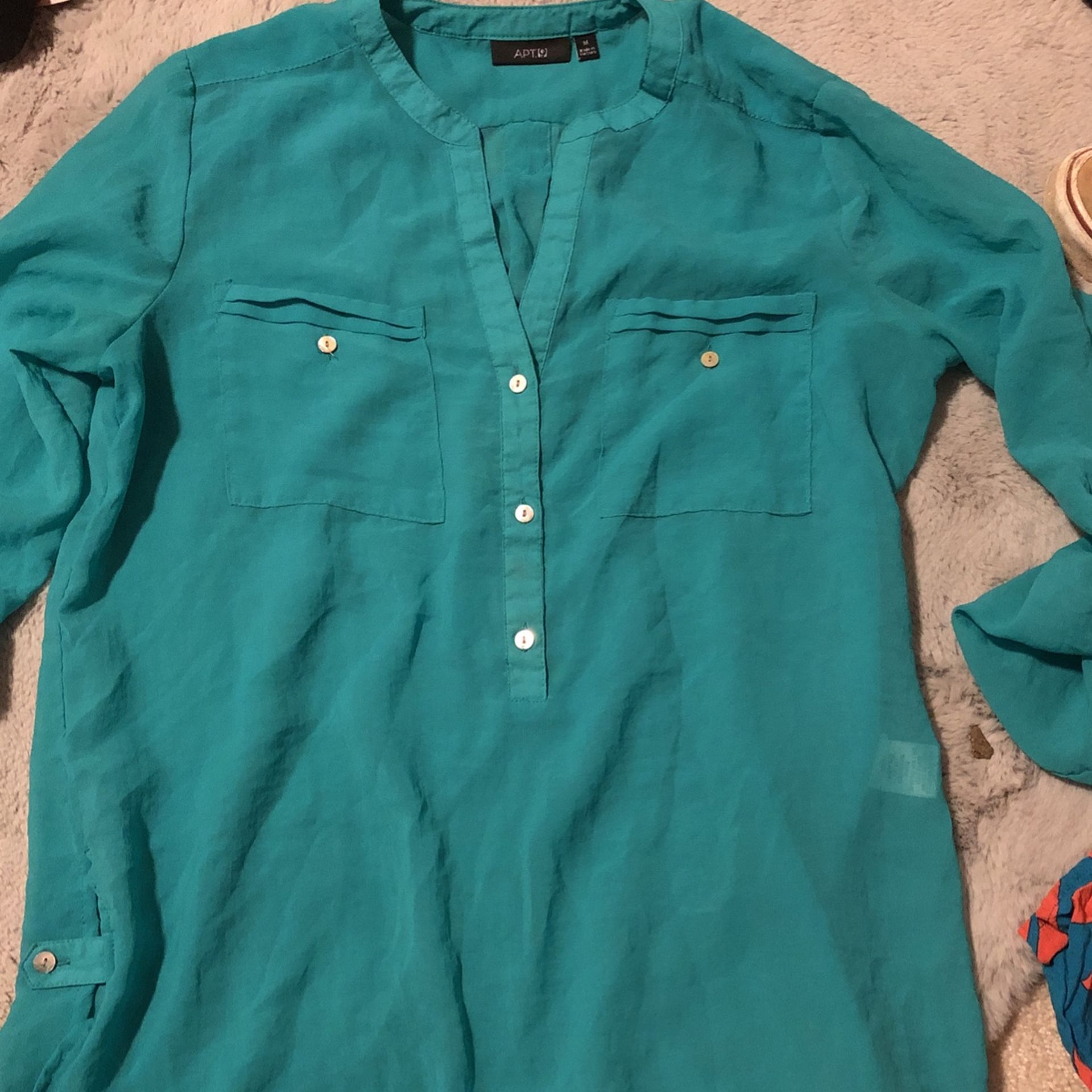 Tunic Teal Shirt
