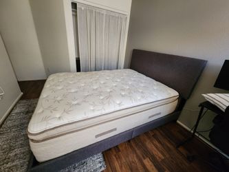 Queen Mattress and frame