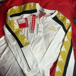 Kappa Long Sleeve T Shirt Size M