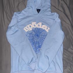 Sky Blue Spider Hoodie