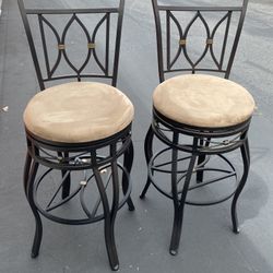 Wrought Iron Bar Stools