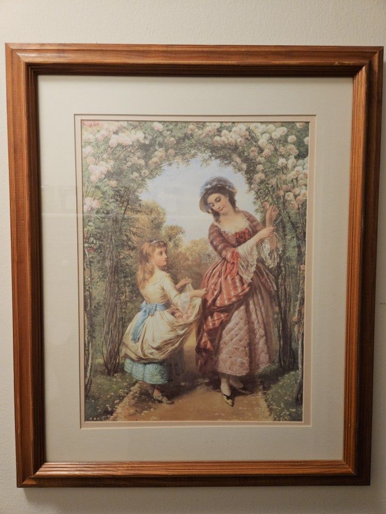 Mother- Daughter Art Fixtures