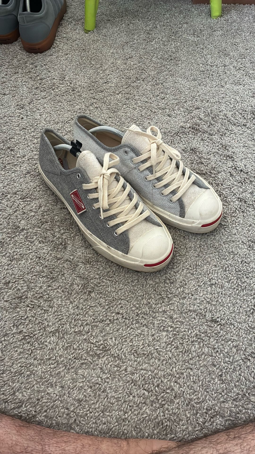 Converse X Foot Patrol Jack Purcell JP OX Two Tone Sneakers Men's 10