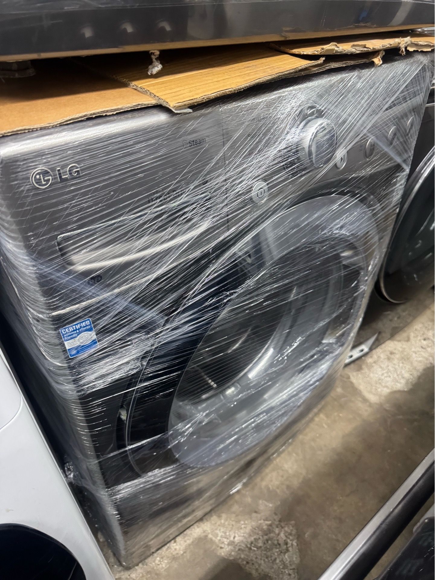 Lg front load washer and dryer set gas
