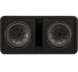 Kicker subwoofer with amp