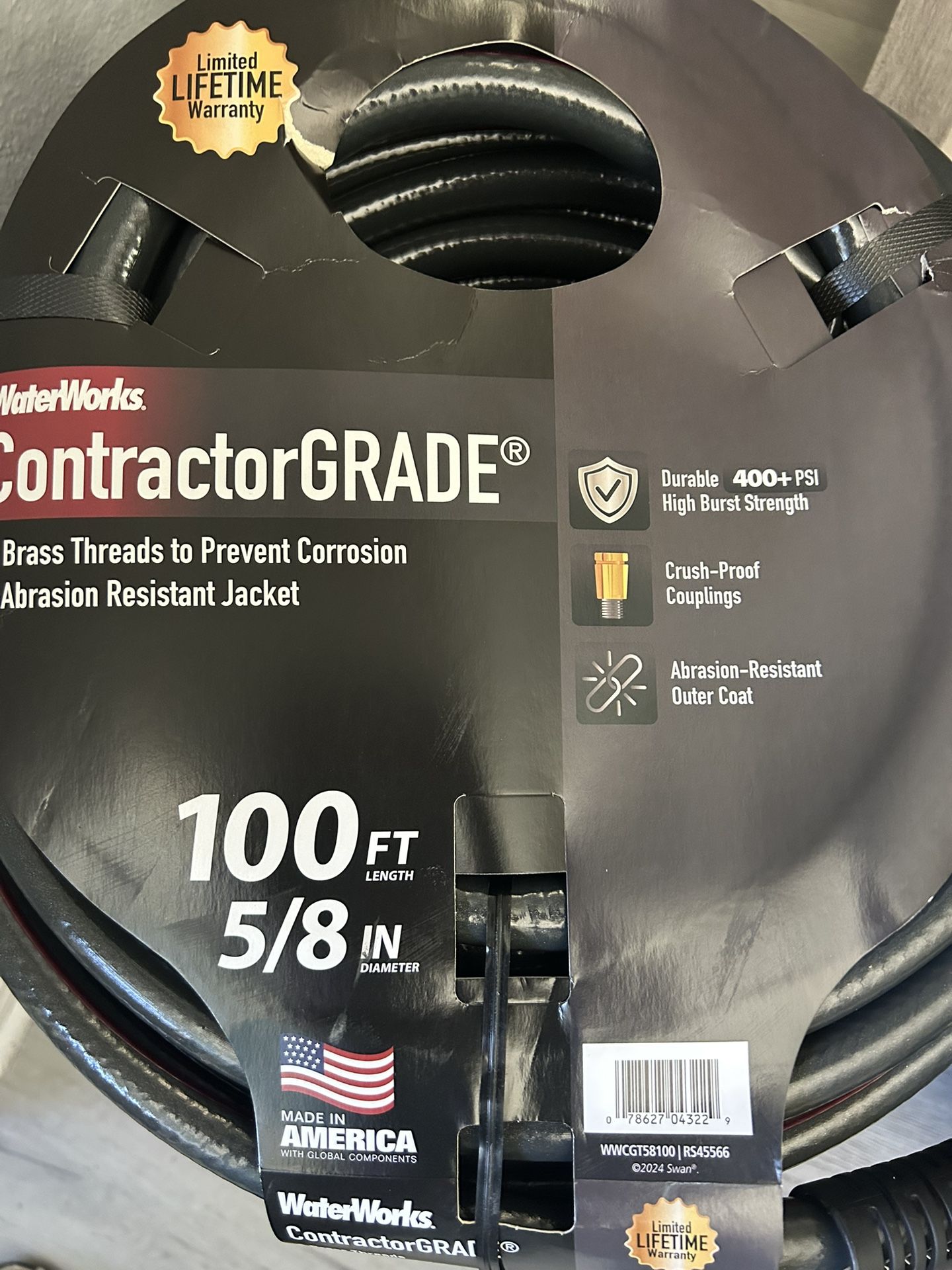 100 Foot Water Hoses (New)