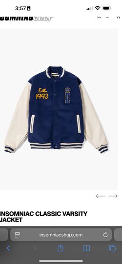 INSOMNIAC CLASSIC VARSITY JACKET
