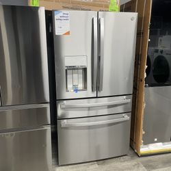 GE Profile Stainless Steel 4-Door Refrigerator With Auto Fill Water Feature🚨ON SALE NOW🚨