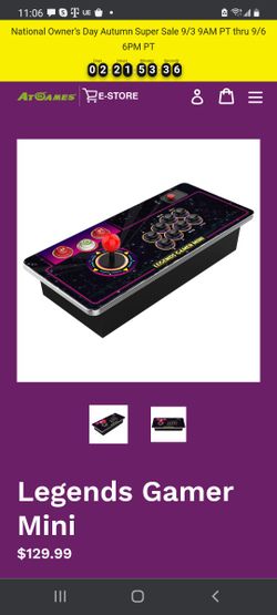 Atgames legends gamer mini