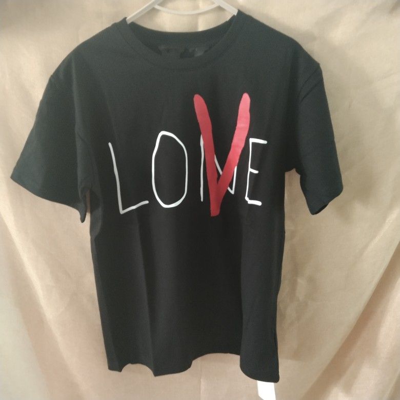 Vlone “love” Tee Black