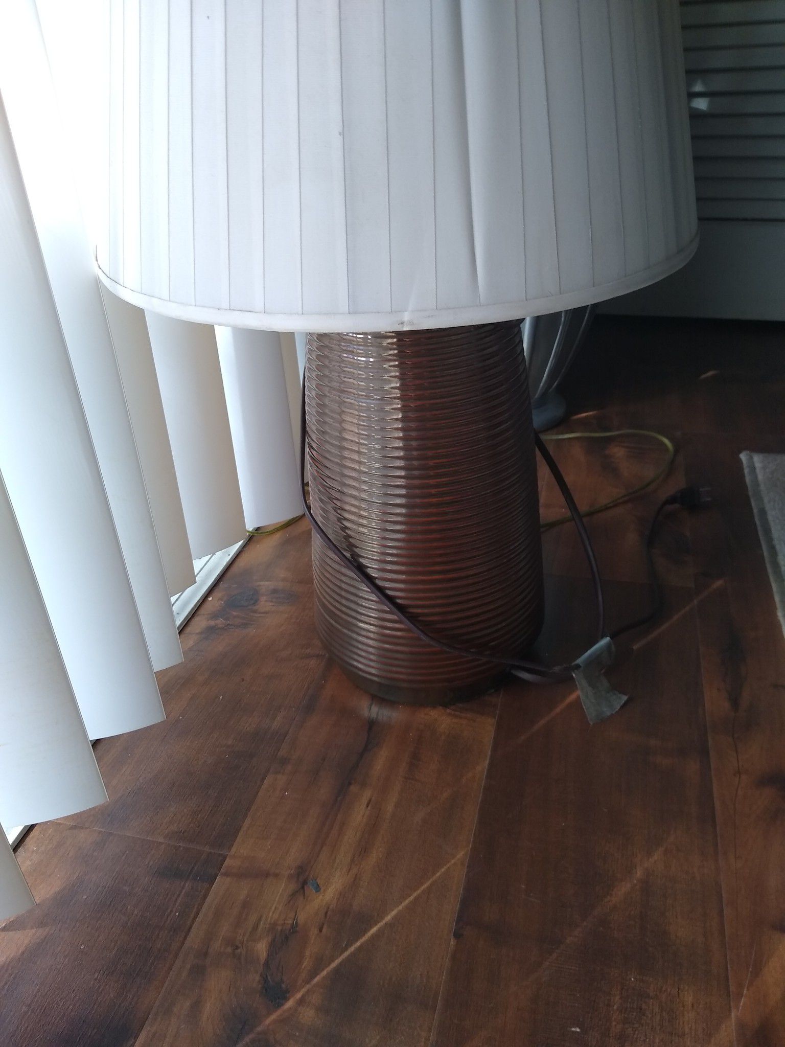 Larger brown lamp