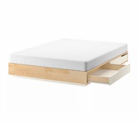 IKEA Mandal Bed frame - Queen (PERFECT CONDITION)- Need it gone ASAP.