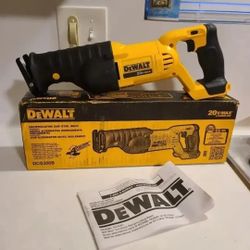 $80 PRICE FIRM/PRECIO FIRME DEWALT 20V MAX Cordless Reciprocating Saw (Tool Only) NO BATTERY NO CHARGER