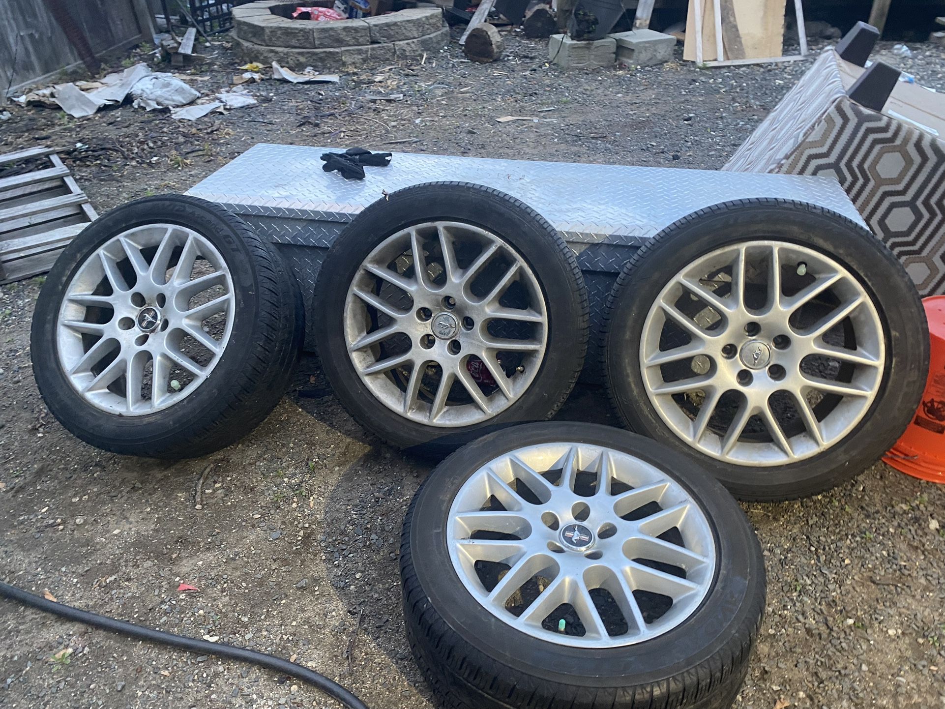 2013 Mustang Stock Rims