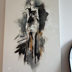 Painting wall art