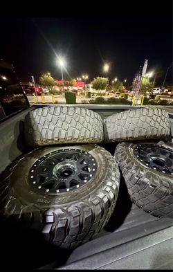 Tires and wheels