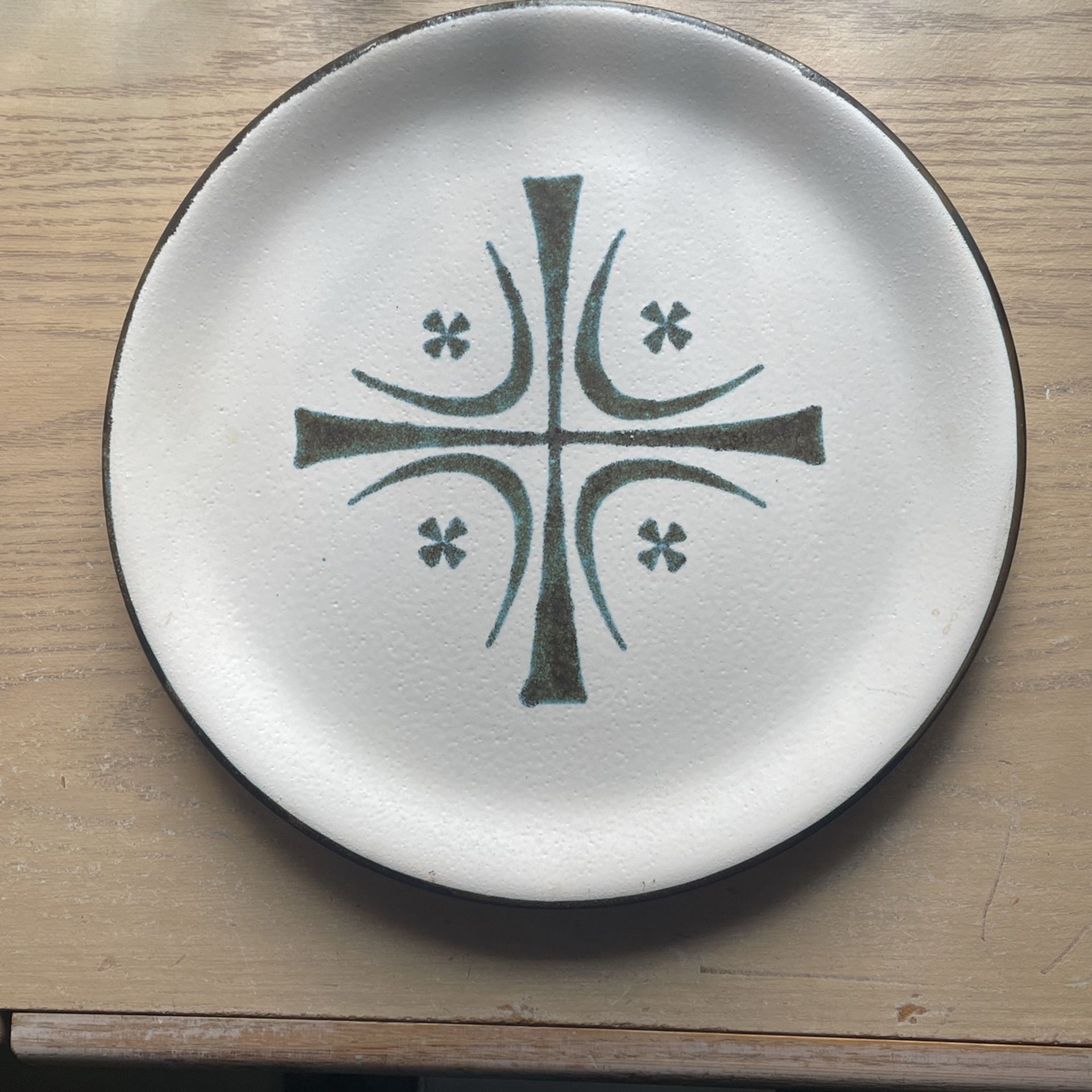 Collectors Plate Made By French Monks