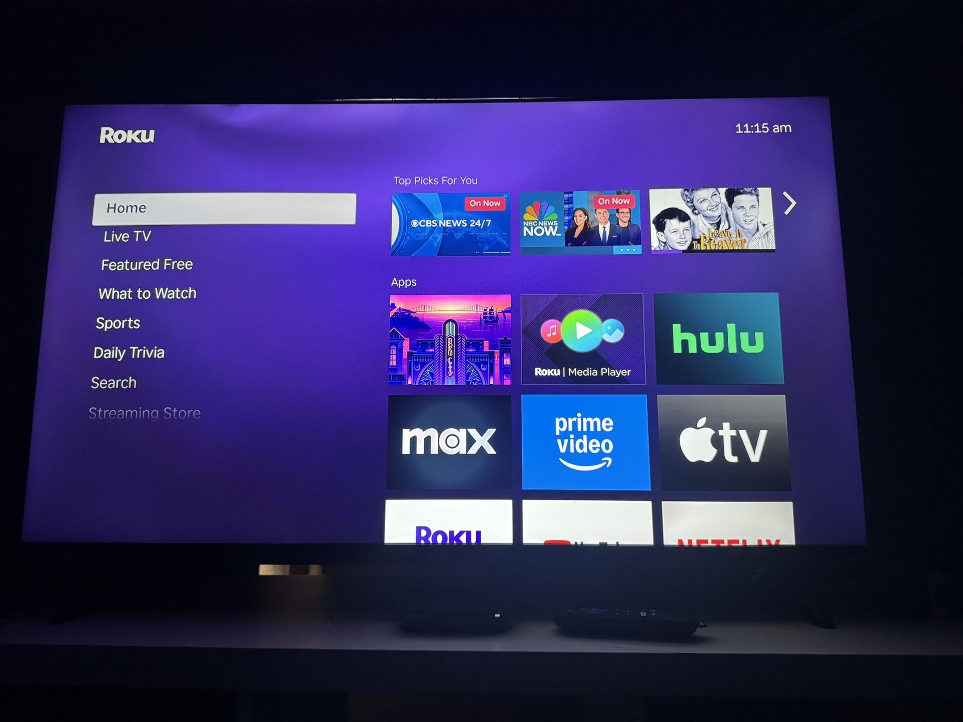 TCL 42” TV No Remote