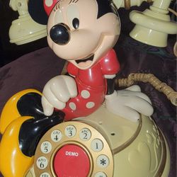 Minnie Mouse Desk Phone 