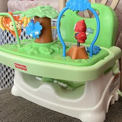Fisher-Price Rainforest Healthy Care Booster Seat $25 OBO
