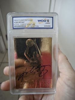 Kolby Bryant 23kt Gold Card 