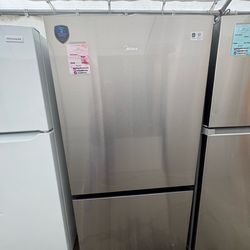 Midea Refrigerator In Stainless Steel