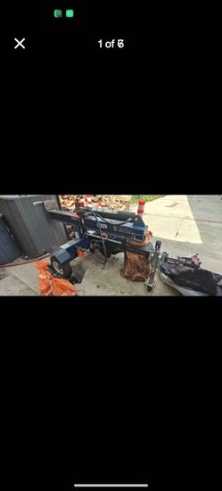 Log Splitter Oak And Iron 