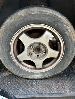 Set of rims with tires/ 2005 Chevy Impala