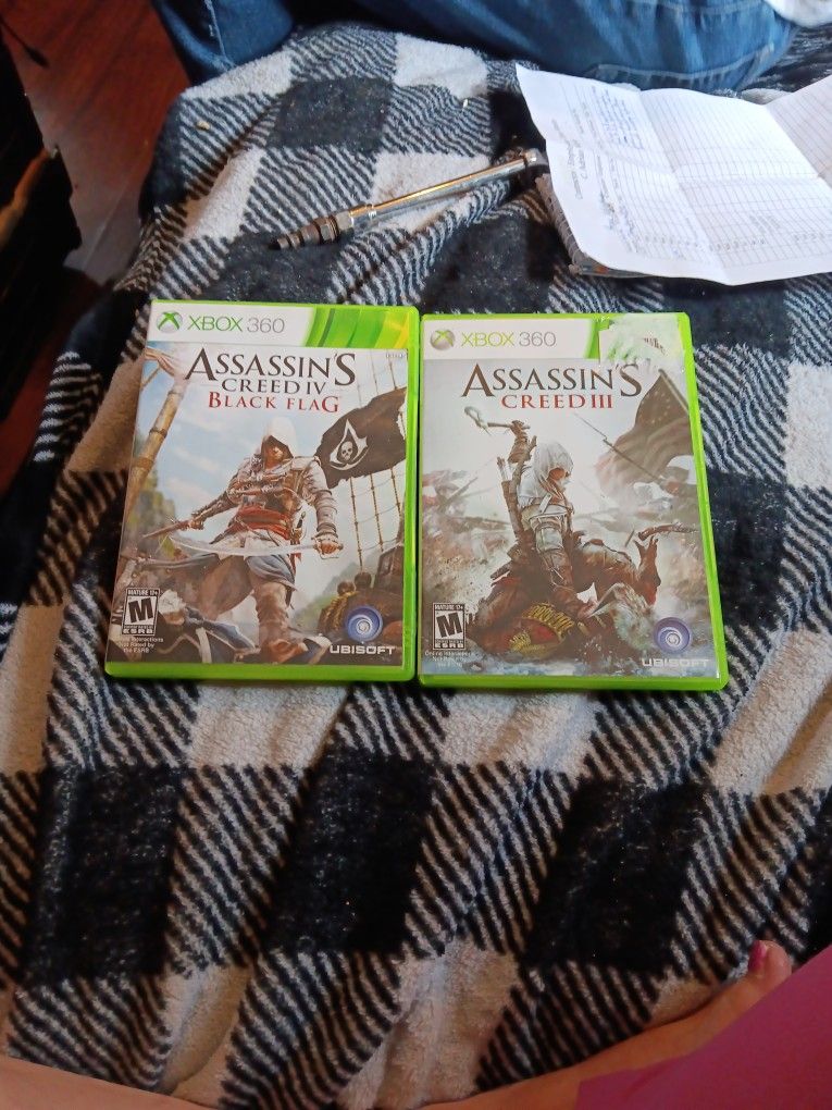 Assassins Creed IV And Assassins Creed 3