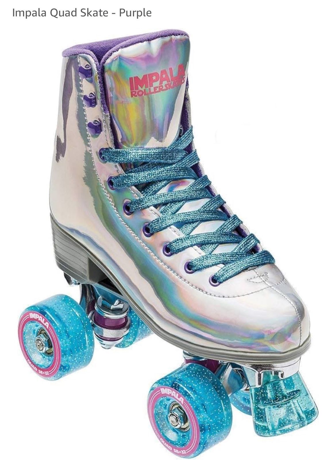 Impala Hologram Roller Skates Women’s Size 9