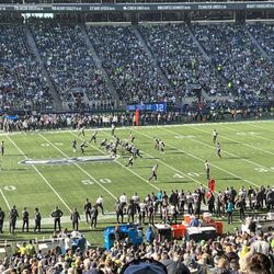 Seahawks club seats - Sec 210, Row S ( covered )