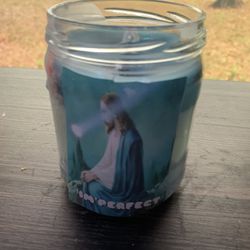 Im’Perfect Jesus Candle Homemade 