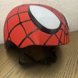 Spider Man Bicycle Child Helmet Never Used