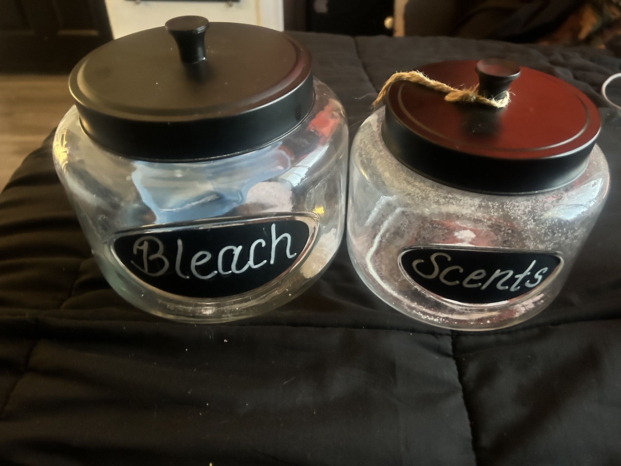 container for laundry room storage