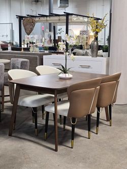 Set of (4) Povision Modern Dining Chairs, New!